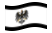 Prussia (Regno di Prussia)-Bandiera sventolante