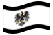 Prussia (Regno di Prussia)-Bandiera sventolante