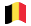 Belgio-Bandiera sventolante