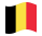 Belgio-Bandiera sventolante