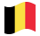 Belgio-Bandiera sventolante