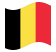 Belgio-Bandiera sventolante