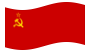 Unione Sovietica-Bandiera sventolante