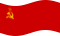 Bandiera Unione Sovietica statica