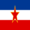 Jugoslavia-Bandiera quadrata
