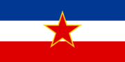 Jugoslavia-Bandiera rettangolare