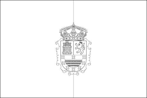 Contorno della bandiera Fuerteventura da colorare
