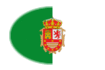 Fuerteventura-Bandiera come vignetta ovale