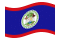 Belize-Bandiera sventolante