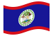 Belize-Bandiera sventolante