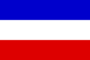 Grafica della bandiera Schleswig-Holstein (provincia prussiana)