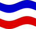 Bandiera Schleswig-Holstein (provincia prussiana) statica